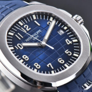 Aquanaut 5168 42mm ZF Blue Dial Blue Rubber Strap A324 - Image 6