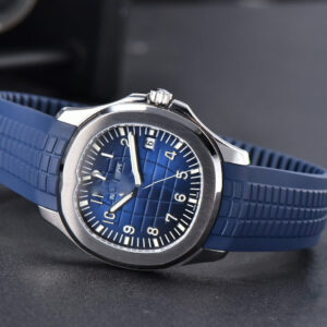 Aquanaut 5168 42mm ZF Blue Dial Blue Rubber Strap A324 - Image 7