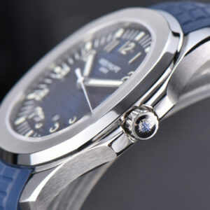 Aquanaut 5168 42mm ZF Blue Dial Blue Rubber Strap A324 - Image 10