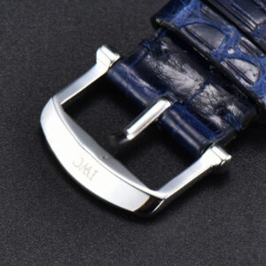 Portofino V7F 37MM Diamond Blue Dial Silver Marker Blue Leather Strap A2892 - Image 14