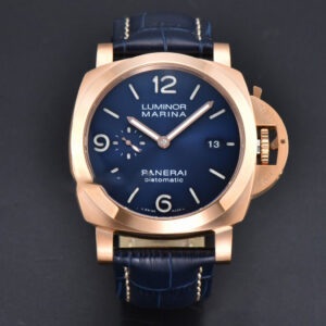 PAM1112 TTF RG 44 Blue Dial Blue Leather Strap P9010 - Image 21