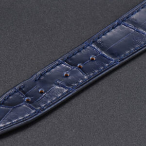 Portofino V7F 37MM Diamond Blue Dial Silver Marker Blue Leather Strap A2892 - Image 15