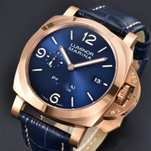 PAM1112 TTF RG 44 Blue Dial Blue Leather Strap P9010 - Image 22