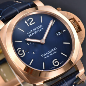 PAM1112 TTF RG 44 Blue Dial Blue Leather Strap P9010 - Image 31