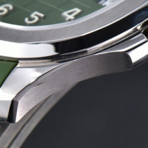 Aquanaut 5168 42mm ZF Green Dial Green Rubber Strap A324 - Image 8