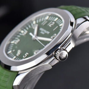 Aquanaut 5168 42mm ZF Green Dial Green Rubber Strap A324 - Image 9