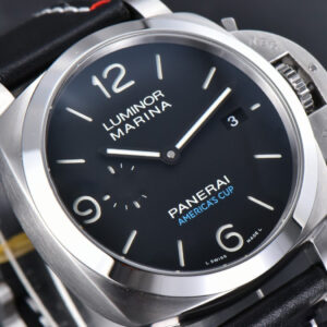 PAM732 TTF 44MM Black Dial Black Leather Strap P9010 - Image 23