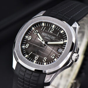 Aquanaut 5167 40mm ZF Gray Dial Black Rubber Strap A324 - Image 5