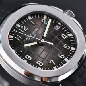 Aquanaut 5167 40mm ZF Gray Dial Black Rubber Strap A324 - Image 9