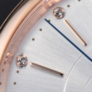 Portofino V7F 37MM RG Silver Dial RG Marker Brown Leather Strap A2892 - Image 3