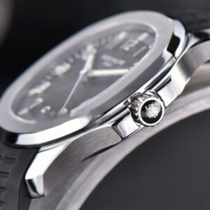 Aquanaut 5167 40mm ZF Gray Dial Black Rubber Strap A324 - Image 11