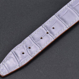 Portofino V7F 37MM RG Diamond Silver Dial RG Marker Grape Leather Strap A2892 - Image 14