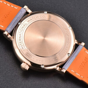 Portofino V7F 37MM RG Diamond Silver Dial RG Marker Grape Leather Strap A2892 - Image 20