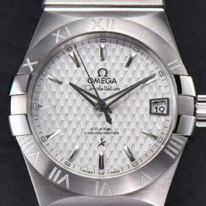 Constellation VSF 38MM White Textured Dial SS Bracelet A8500