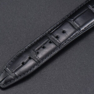 Portofino V7F 40MM White Dial Red Index Black Leather Strap A2892 - Image 3