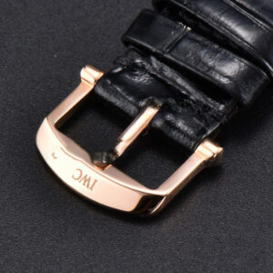 Portofino V7F 37MM RG Diamond Gray Dial RG Marker Black Leather Strap A2892 - Image 14