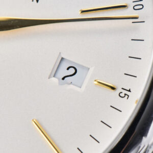 Portofino V7F 40MM White Dial YG Hands Black Leather Strap A2892 - Image 12