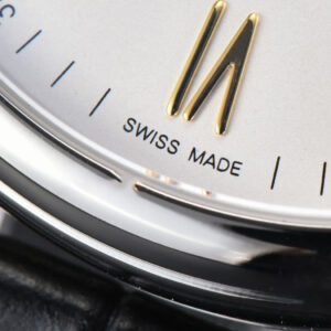 Portofino V7F 40MM White Dial YG Hands Black Leather Strap A2892 - Image 14