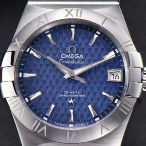 Constellation VSF 38MM Blue Textured Dial SS Bracelet A8500