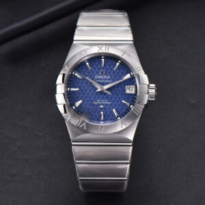 Constellation VSF 38MM Blue Textured Dial SS Bracelet A8500 - Image 10