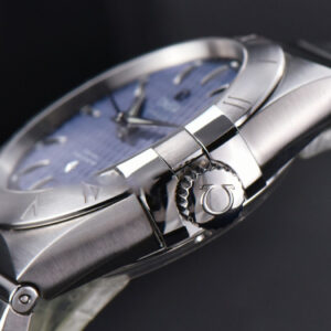 Constellation VSF 38MM Blue Textured Dial SS Bracelet A8500 - Image 17