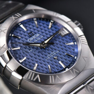 Constellation VSF 38MM Blue Textured Dial SS Bracelet A8500 - Image 19