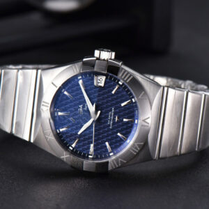Constellation VSF 38MM Blue Textured Dial SS Bracelet A8500 - Image 21