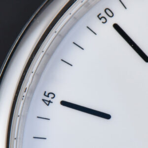 Portofino V7F 40MM White Dial Blue Hands Black Leather Strap A2892 - Image 12