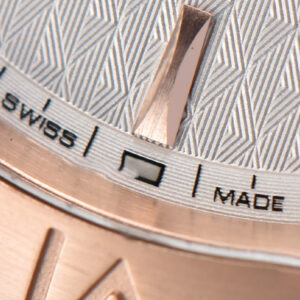 Constellation VSF 38MM RG/SS White Textured Dial RG/SS Bracelet A8500 - Image 7