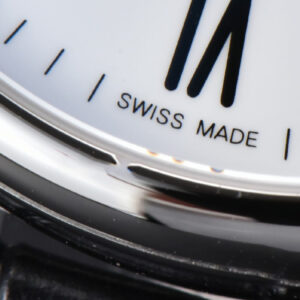 Portofino V7F 40MM White Dial Blue Hands Black Leather Strap A2892 - Image 14