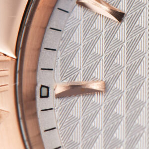 Constellation VSF 38MM RG/SS White Textured Dial RG/SS Bracelet A8500 - Image 8