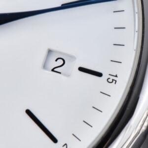 Portofino V7F 40MM White Dial Blue Hands Black Leather Strap A2892 - Image 15