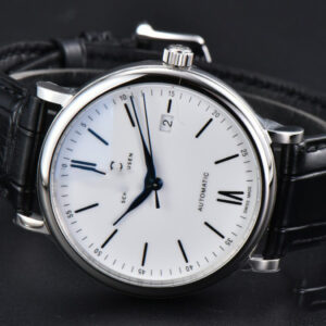Portofino V7F 40MM White Dial Blue Hands Black Leather Strap A2892 - Image 19