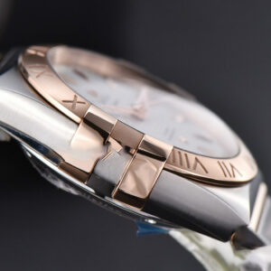 Constellation VSF 38MM RG/SS White Textured Dial RG/SS Bracelet A8500 - Image 13