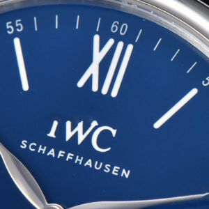 Portofino V7F 40MM Blue Dial Black Leather Strap A2892 - Image 11
