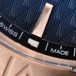 Constellation VSF 38MM RG/SS Blue Textured Dial RG/SS Bracelet A8500 - Image 11