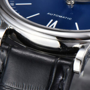 Portofino V7F 40MM Blue Dial Black Leather Strap A2892 - Image 16