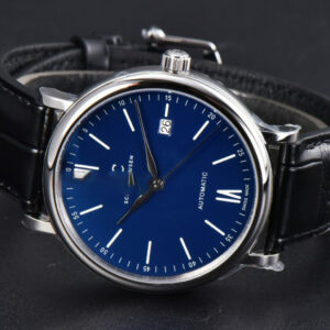 Portofino V7F 40MM Blue Dial Black Leather Strap A2892 - Image 19