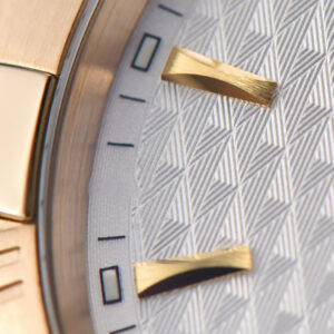Constellation VSF 38MM YG/SS White Textured Dial YG/SS Bracelet A8500 - Image 8