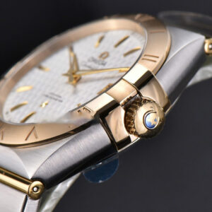 Constellation VSF 38MM YG/SS White Textured Dial YG/SS Bracelet A8500 - Image 12