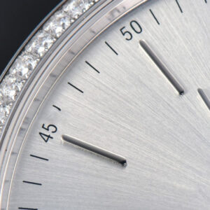 Portofino V7F 40MM Diamond Silver Dial Black Leather Strap A2892 - Image 12