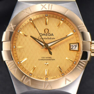 Constellation YG/SS VSF 38MM Gold Textured Dial YG/SS Bracelet A8500