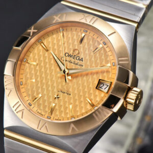 Constellation YG/SS VSF 38MM Gold Textured Dial YG/SS Bracelet A8500 - Image 8