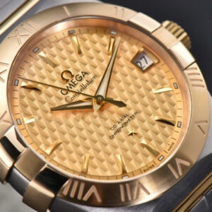 Constellation YG/SS VSF 38MM Gold Textured Dial YG/SS Bracelet A8500 - Image 13