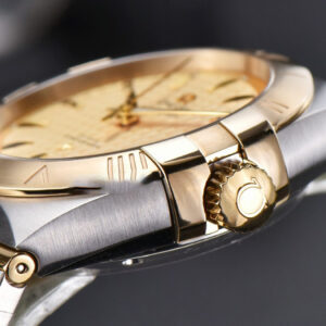 Constellation YG/SS VSF 38MM Gold Textured Dial YG/SS Bracelet A8500 - Image 14