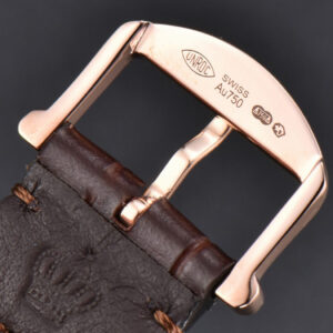 Portofino V7F 40MM RG Diamond Silver Dial RG Marker Brown Leather Strap A2892 - Image 2