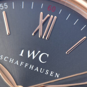 Portofino V7F 40MM RG Gray Dial RG Marker Brown Leather Strap A2892 - Image 13