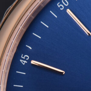Portofino V7F 40MM RG Blue Dial RG Marker Brown Leather Strap A2892 - Image 10