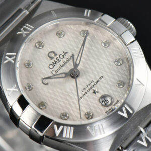 Constellation 29mm TWSF White Textured Dial SS Bracelet A8700 - Image 14