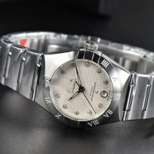 Constellation 29mm TWSF White Textured Dial SS Bracelet A8700 - Image 15